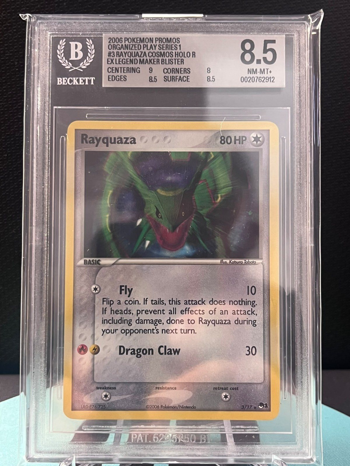 Pokemon Rayquaza POP1 3 POP Series 1  ENG BGS8,5 /339* – Foto 1