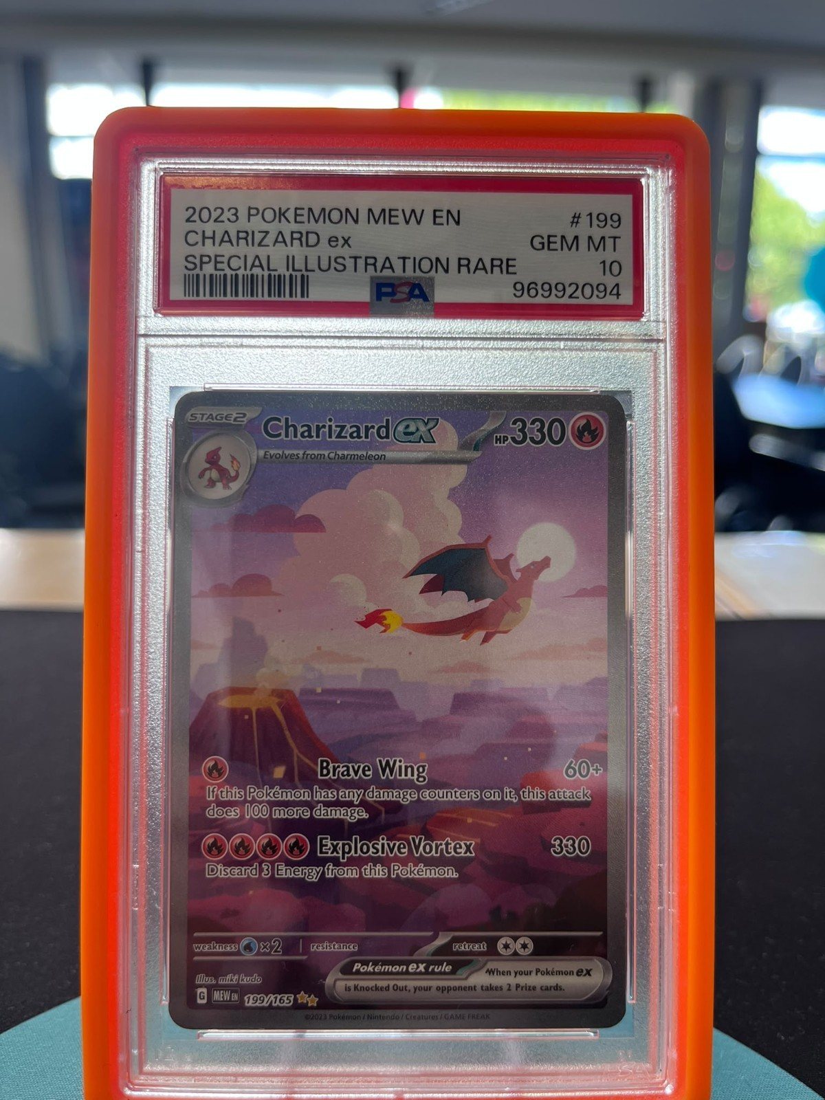 Pokemon Charizard ex  MEW 199 151  ENG PSA10 ! /411* – Foto 1