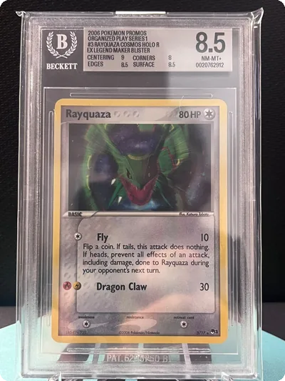Pokemon Rayquaza POP1 3 POP Series 1  ENG BGS8,5 /339*